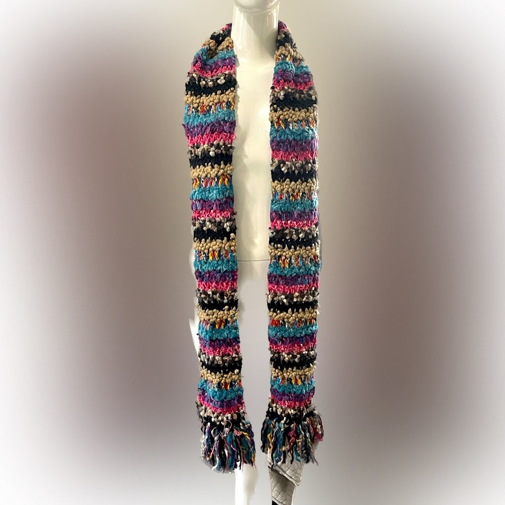 Y2K vintage extra long scarf